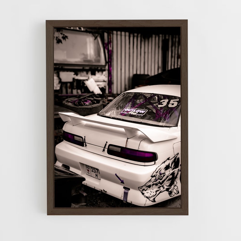 Poster Purple Drift – affiche Nissan (vue 5)